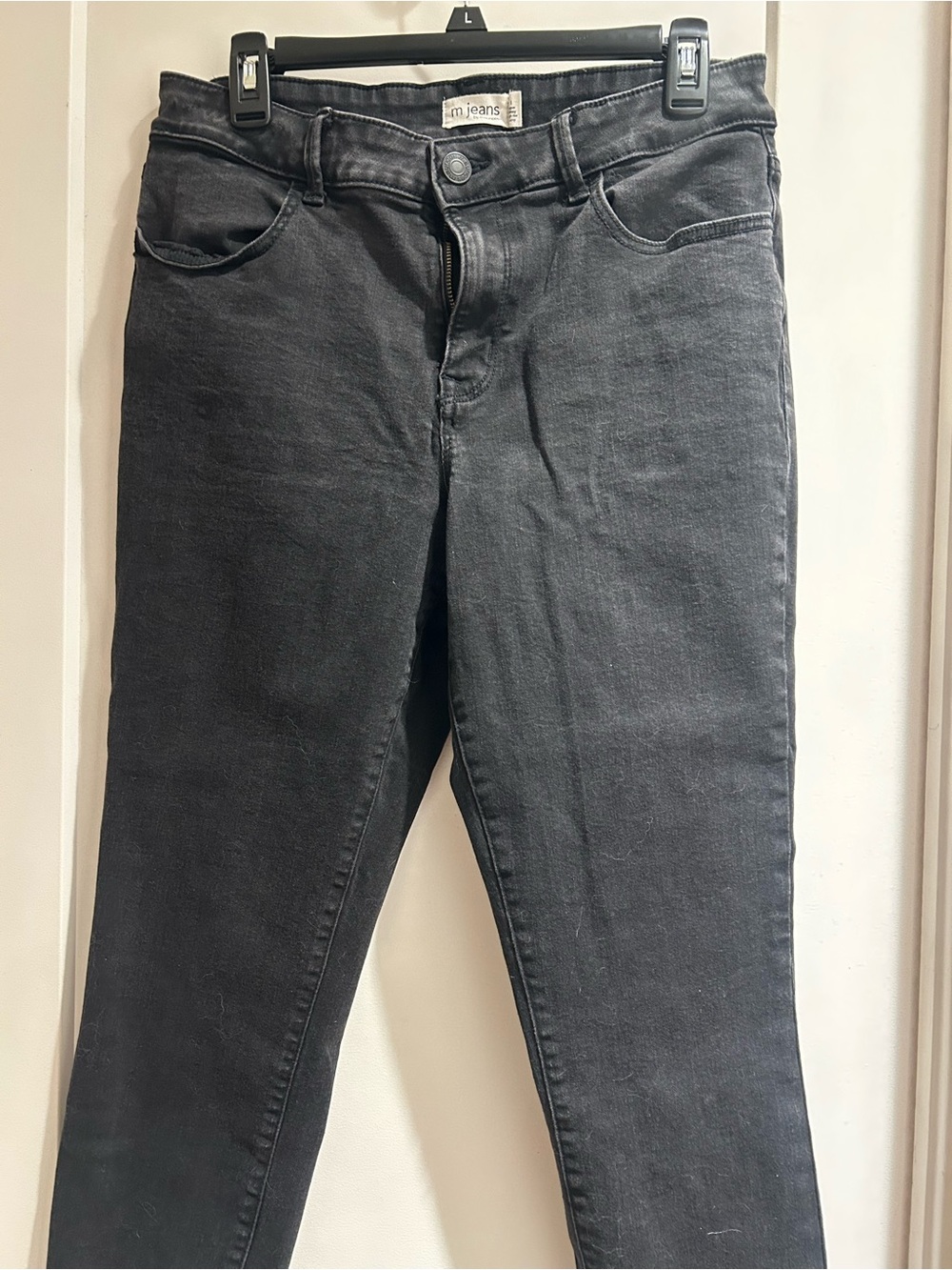 Maurices Charcoal Skinny Stretch Jeans